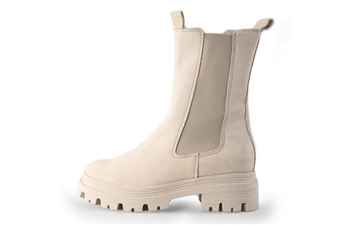 Tamaris Chelsea boots in maat 39 Beige | 10% extra korting, Kleding | Dames, Schoenen, Beige, Zo goed als nieuw, Overige typen