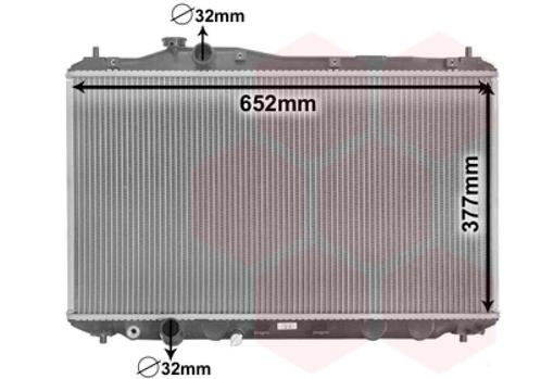 RADIATOR VOOR HONDA CIVIC 2012-2017 19010R1AA02, Auto-onderdelen, Airco en Verwarming, Nieuw, Ophalen of Verzenden