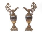 Twee Art Nouveau stijl vazen, 20e eeuw