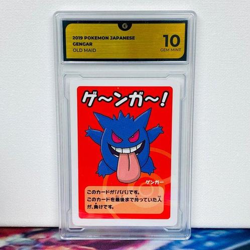 Pokémon Graded card - Gengar Old Maid - Pokémon - GG 10, Hobby en Vrije tijd, Verzamelkaartspellen | Pokémon