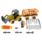 DIY speelgoed mini landbouwtractor set - Farm set, Ophalen of Verzenden, Nieuw