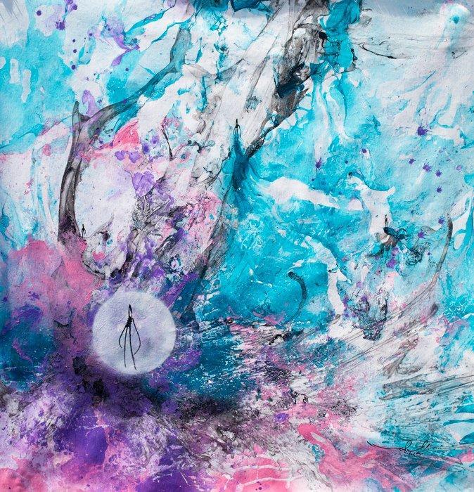 RAM - Cosmic Walker - Los 3 Hermanos - Xl Size, Antiek en Kunst, Kunst | Schilderijen | Modern