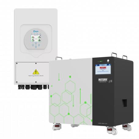 ESS Kit Deye 6 kW Hybride 1-Fase (LV) + Motoma LiFePO4 20..., Doe-het-zelf en Verbouw, Overige Doe-het-zelf en Verbouw, Nieuw