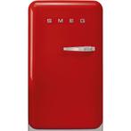 €1049 Smeg FAB10LRD5 combi-koelkast Vrijstaand 122 l E Rood, Witgoed en Apparatuur, Ophalen of Verzenden, Nieuw, 160 cm of meer