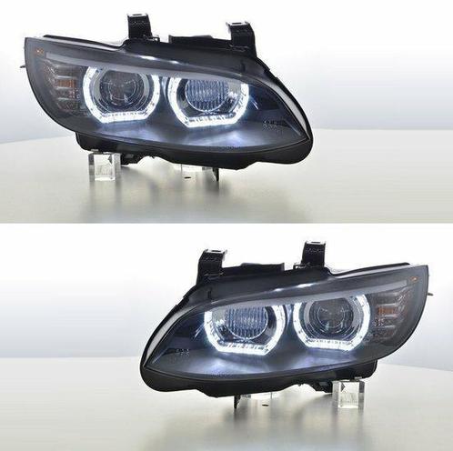 Angel Eyes Wit DTM Style Koplampen BMW 3 Serie E92 E93 B243, Auto-onderdelen, Verlichting