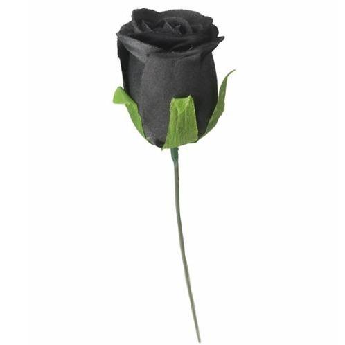 Actie bulk roos black, zwart voor corsage en boeket op dr, Huis en Inrichting, Woonaccessoires | Kunstplanten en Kunstbloemen
