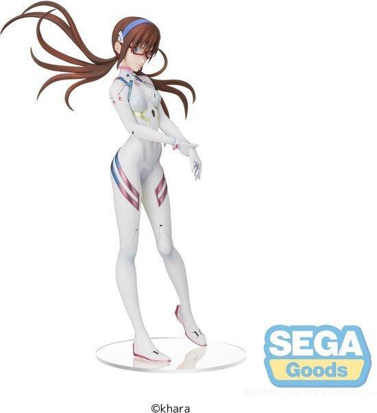 SEGA Evangelion 3.0 + 1.0 Mari Makinami PVC - 23cm - Statue, Verzamelen, Poppetjes en Figuurtjes, Zo goed als nieuw, Verzenden