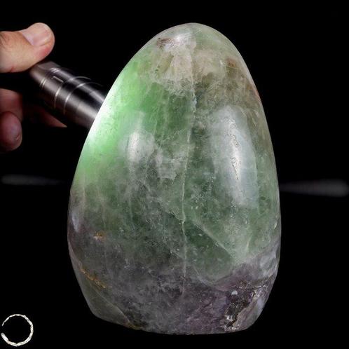 Natuurlijke Groene Fluoriet Kristallen Vrije vorm- 1094.59 g, Verzamelen, Mineralen en Fossielen