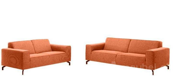 Bankstel Ter Aar - rechte banken - Oranje, Huis en Inrichting, Banken | Bankstellen, Nieuw, Stof