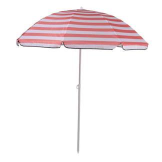 Strand parasol | Lifetime Garden | Ø 170 x 205 cm, Tuin en Terras, Parasols, Nieuw, Verzenden