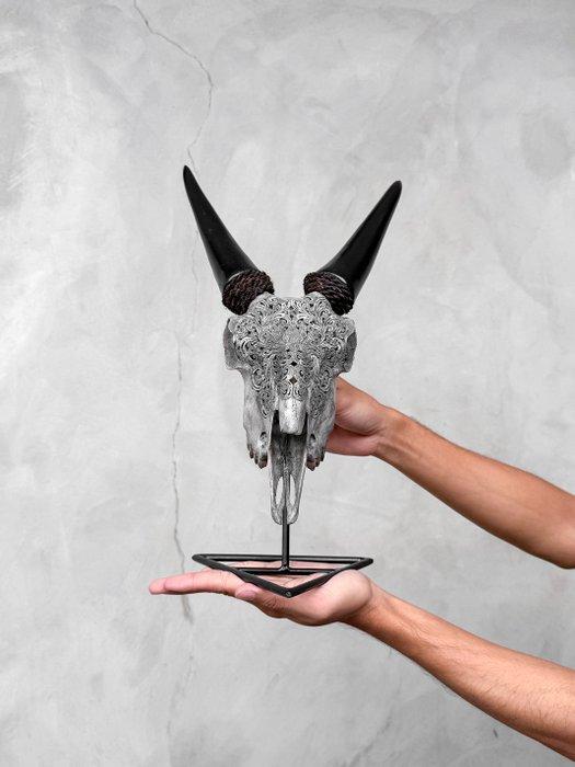 Geen minimumprijs - Authentieke grijze gegraveerde, Antiek en Kunst, Kunst | Designobjecten