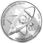 Wereld. Silver medal 2021 Wallstreetbets, 1 Oz (.999), Postzegels en Munten, Munten | Europa | Niet-Euromunten