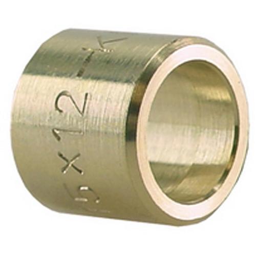 Riko Messing Soldeer Ring 12x10 Buitendraads x Binnendraads, Doe-het-zelf en Verbouw, Sanitair, Nieuw, Ophalen of Verzenden