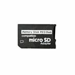 Micro SD naar Pro Duo Card Adapter, Spelcomputers en Games, Spelcomputers | Sony PSP, Nieuw, Ophalen of Verzenden