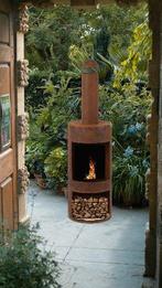 Garden Fireplace Kachel - Staal