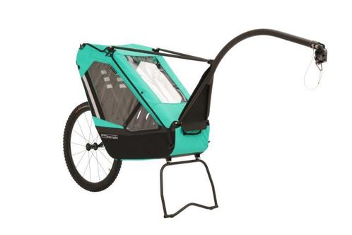 Tout Terrian Singletrailer II Sport 24 ---AANBIEDING---, Fietsen en Brommers, Fietsaccessoires | Aanhangers en Karren, Vering