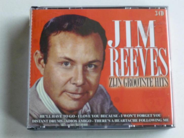 Jim Reeves - Zijn grootste Hits (3 CD), Cd's en Dvd's, Cd's | Pop, Zo goed als nieuw, Verzenden