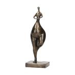 Beeldje - An abstract Ballerina - Brons, Antiek en Kunst