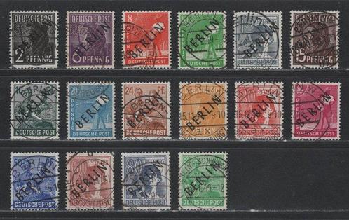 Berlijn 1948 - Zwarte afdruk, ideaal gestempeld,, Postzegels en Munten, Postzegels | Europa | Duitsland