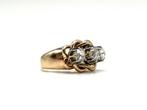 Ring - 18 karaat Platina, Roségoud - 1.00ct. tw. Diamant, Nieuw