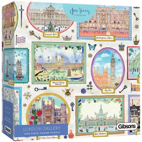London Gallery Puzzel (1000 stukjes) | Gibsons - Puzzels, Hobby en Vrije tijd, Denksport en Puzzels, Nieuw, Verzenden