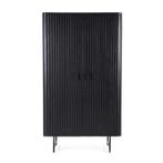 Kabinet Remi 2-deurs. - Zwart - 95667 - bergkasten, Huis en Inrichting, Nieuw, Overige materialen