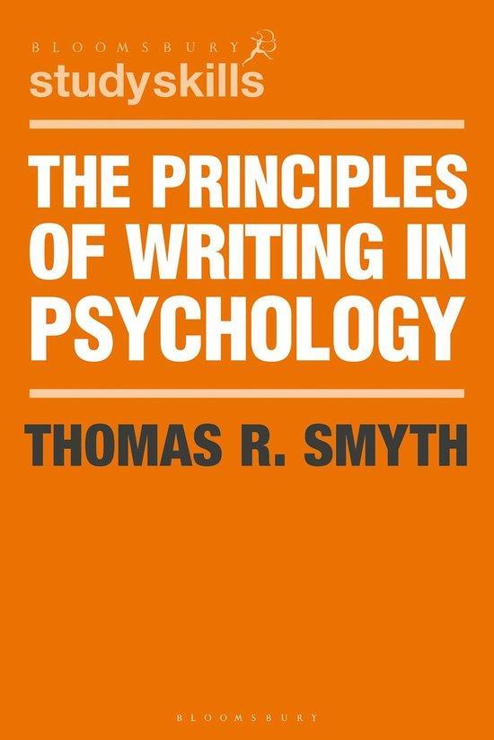 The Principles of Writing in Psychology 9781403942364, Boeken, Taal | Engels, Gelezen, Verzenden