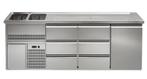 GGM Gastro | Biertoog Premium PLUS - 2500x700mm - 1 deur & 6, Verzenden, Nieuw in verpakking