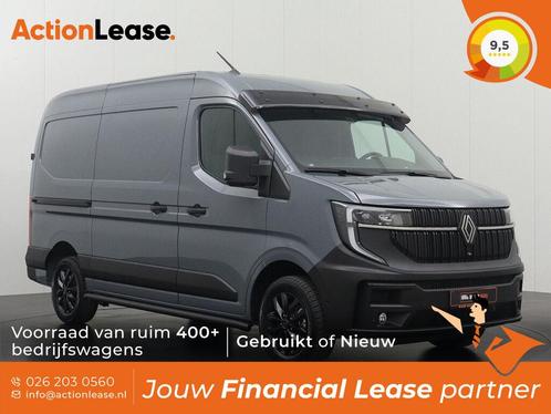 Renault Master L2 H2 2024 €634 per maand, Auto's, Bestelauto's, Dealer onderhouden, Lease, Zwart, Handgeschakeld, Financial lease