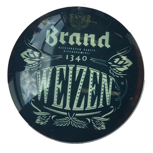 Occasion - Ronde taplens Brand Weizen bol 69 mmø, Zakelijke goederen, Horeca | Overige, Ophalen of Verzenden