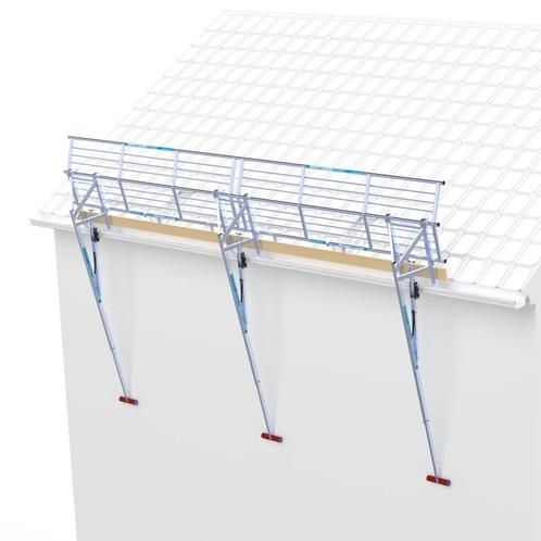 SGS Euroscaffold dakrandbeveiliging sets 3 mtr vanaf € 665,-, Doe-het-zelf en Verbouw, Steigers, Daksteiger, Nieuw, 2 tot 5 meter