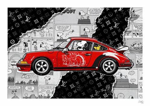 SKE - Snoopy - Go Fast, Antiek en Kunst, Kunst | Schilderijen | Modern