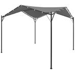 Tuinpaviljoen gazebo 4x4 m antraciet (Goedkope Partytent), Verzenden, Nieuw, 2 meter of meer, Partytent