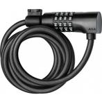 AXA Kabelslot met cijfercode - 180 cm - Mat zwart - Flexi..., Ophalen of Verzenden, Nieuw