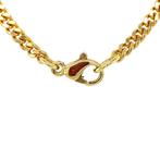 Gouden gourmet collier 14 krt, Sieraden, Tassen en Uiterlijk, Kettingen, Ophalen of Verzenden, Nieuw