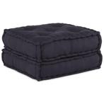 vidaXL Poef modulair 70x70x36 stof antracietkleurig, Verzenden, Nieuw