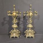 Kandelaber (2) - Legering - Zeer mooie kandelaars, Antiek en Kunst