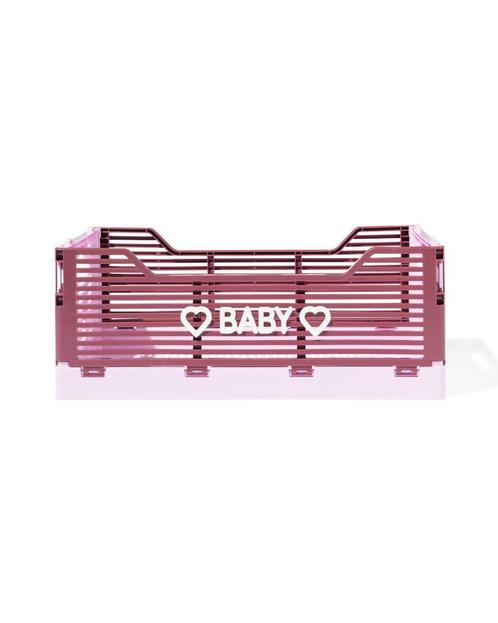 Hema Klapkrat letterbord recycled bordeauxrood, Huis en Inrichting, Kasten | Overige, Nieuw, Verzenden