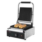 GGM Gastro | Contactgrill - 1,8 kW - boven & onder Gegroefd, Verzenden, Nieuw
