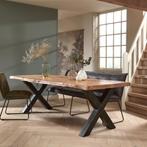 *WOONWINKEL* Bodio Dax Boomstamtafel 200 X 100, Huis en Inrichting, Verzenden, Nieuw