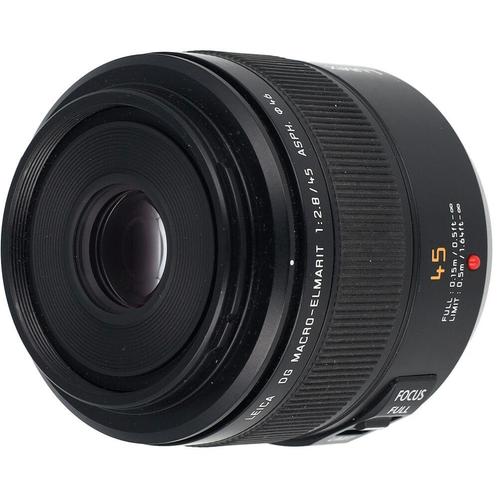 Panasonic Leica DG Macro-Elmarit 45mm F/2.8 Mega OIS, Audio, Tv en Foto, Fotocamera's Digitaal, Gebruikt, Overige Merken, Verzenden