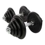 Dumbellset - Halterset met gewichten - Totaal 40 kg, Verzenden, Nieuw, Dumbbell