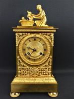 Pendule - - Verguld brons - 1800-1850, Antiek en Kunst