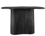 Organische Vorm Side Table | Zwart Hout | 120x40x77cm, Huis en Inrichting, Ophalen, Nieuw