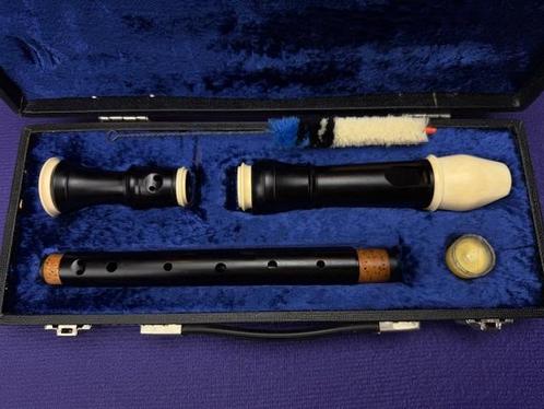 Hans Coolsma Alt blokfluit Ebbenhout met versieringen, Muziek en Instrumenten, Blaasinstrumenten | Blokfluiten, Alt, Gebruikt