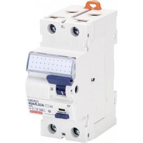Gewiss aardlekschakelaar 2P 40A 30MA - GWD4032, Doe-het-zelf en Verbouw, Elektra en Kabels