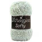 Scheepjes Softy - 498 lichtgrijs/groen - Polyester Garen, Hobby en Vrije tijd, Breien en Haken, Ophalen of Verzenden, Nieuw