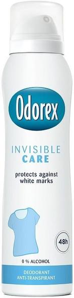 ODOREX INVISIBLE CARE DEO SPRAY SPUITBUS 150 ML, Verzenden, Nieuw