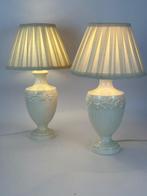 Wedgwood - Tafellamp - Porselein - Twee tafellampen