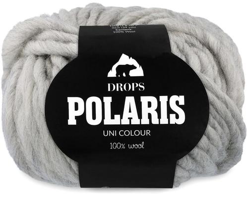 DROPS Polaris Uni Colour - 11 lichtgrijs - Wol Garen, Hobby en Vrije tijd, Breien en Haken, Ophalen of Verzenden